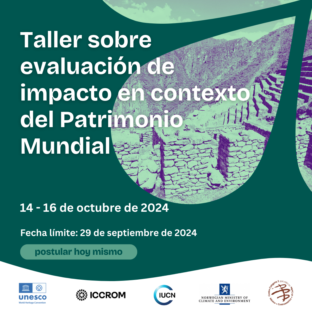 Workshop on impact assessment in a World Heritage Context (in Spanish)