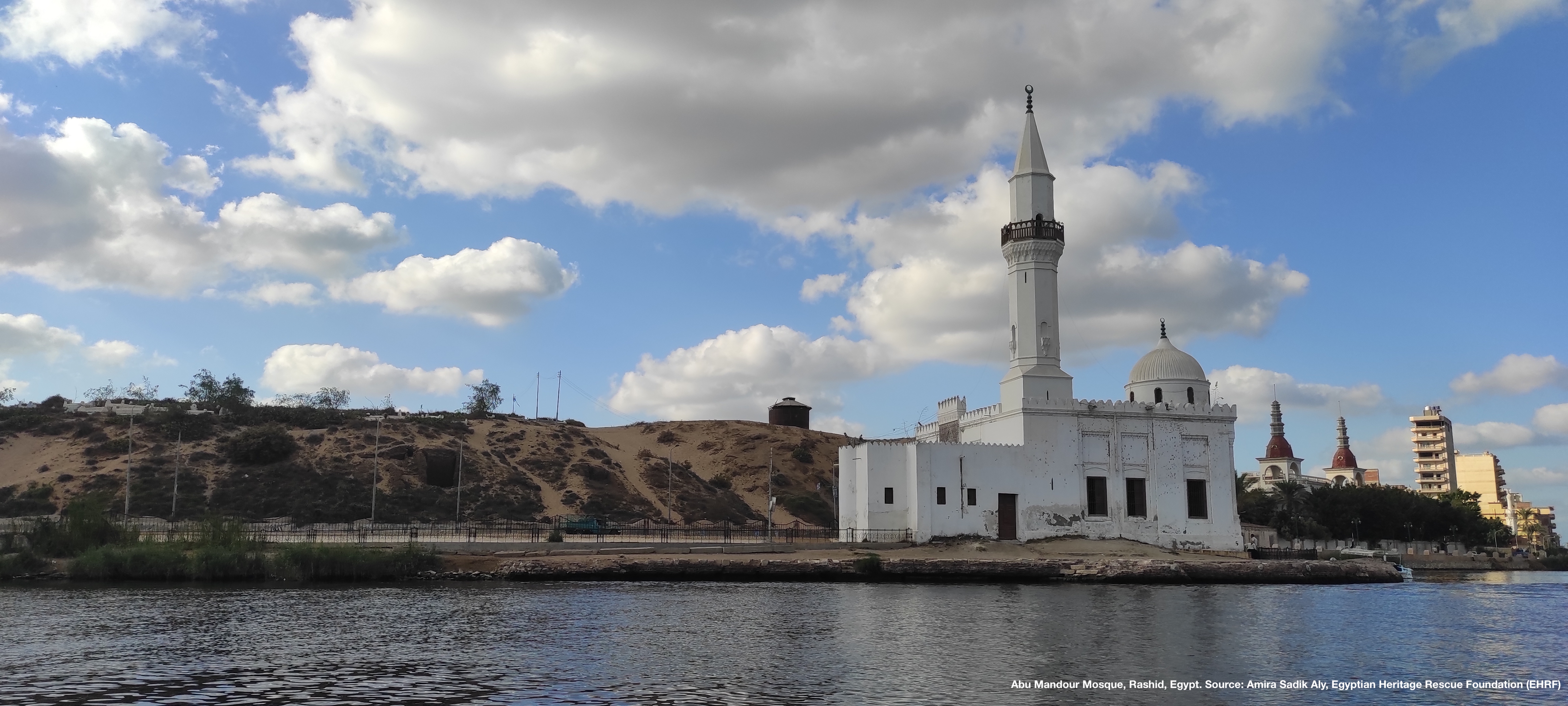 Abu Mandour Mosque, Rashid, Egypt. Source- Amira Sadik Aly, Egyptian Heritage Rescue Foundation (EHRF)