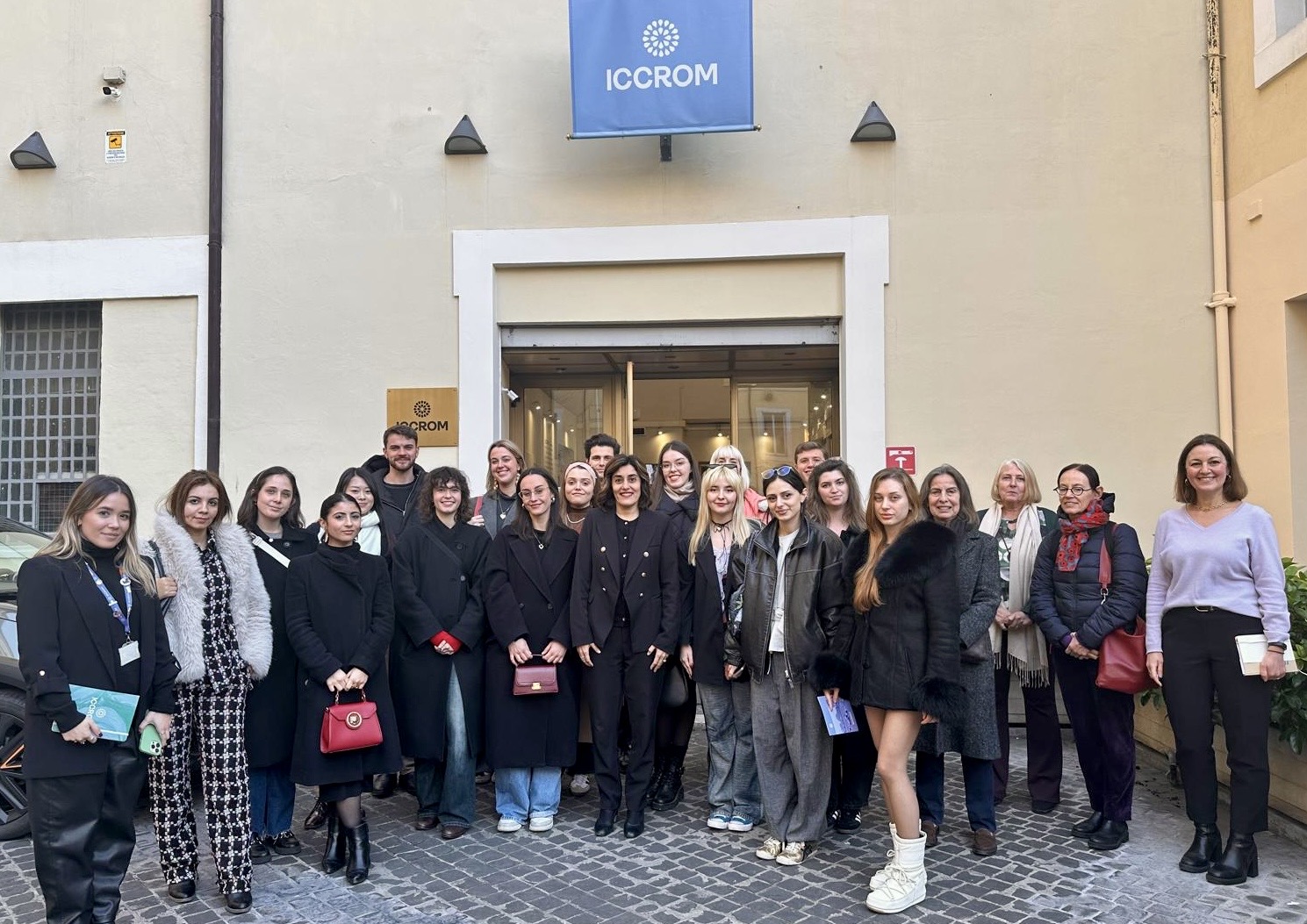A group of Cultural Diplomacy Master’s students from Università Cattolica del Sacro Cuore recently visited ICCROM to gain deeper insight into our work, resources, and opportunities for young professionals in heritage conservation.