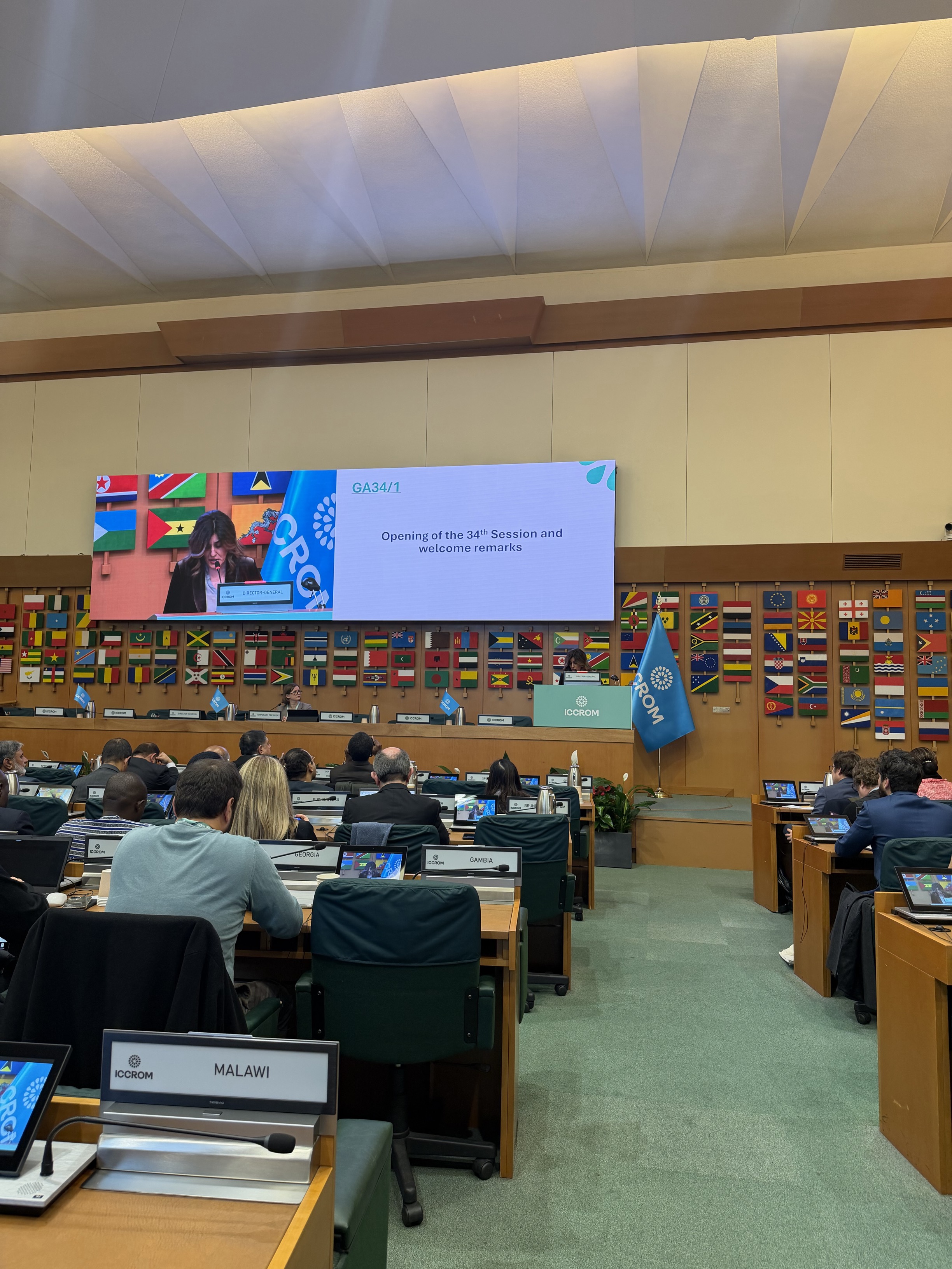 34th Session of the ICCROM General Assembly