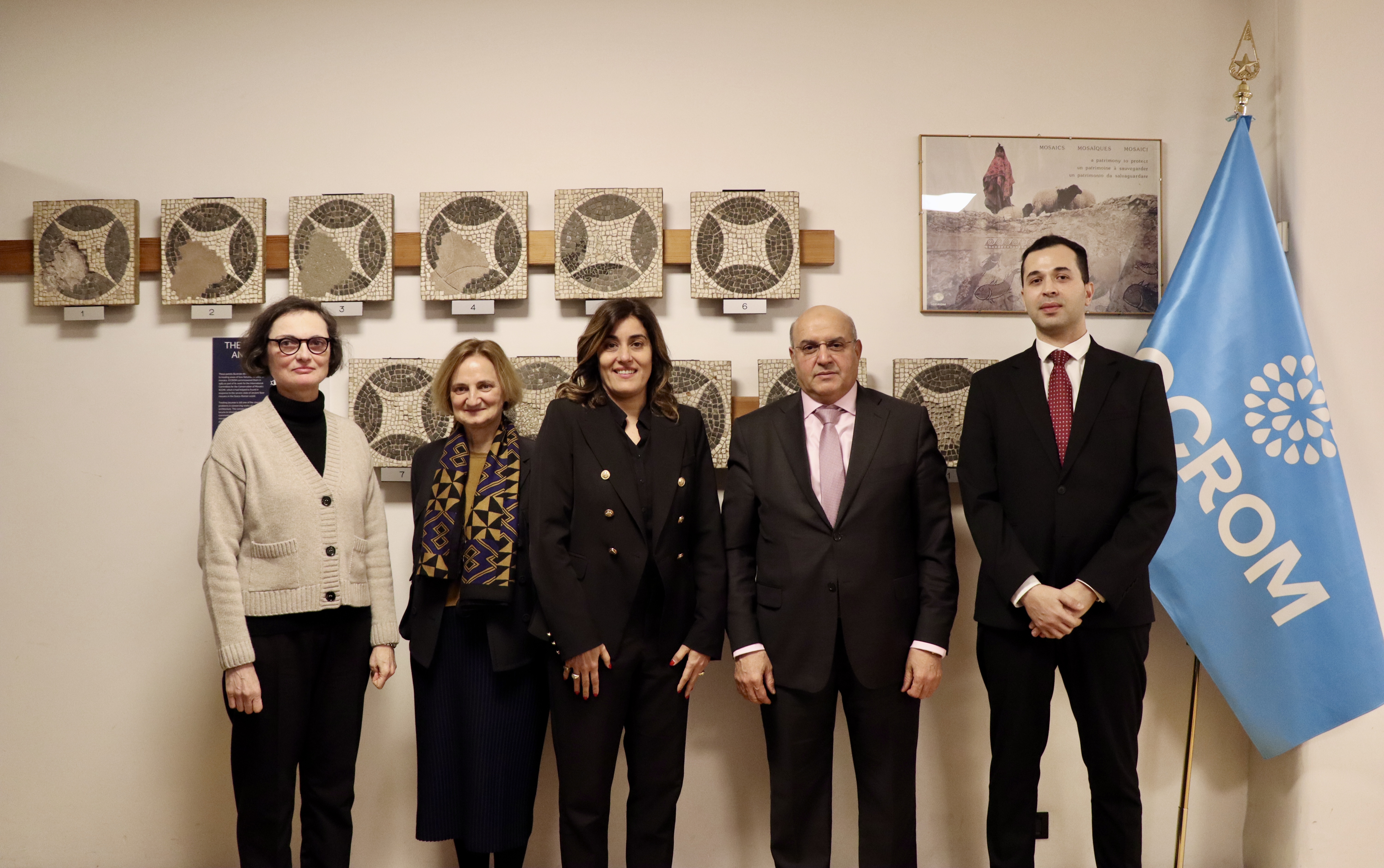Visit from Ambassador of Algeria_ICCROM_2