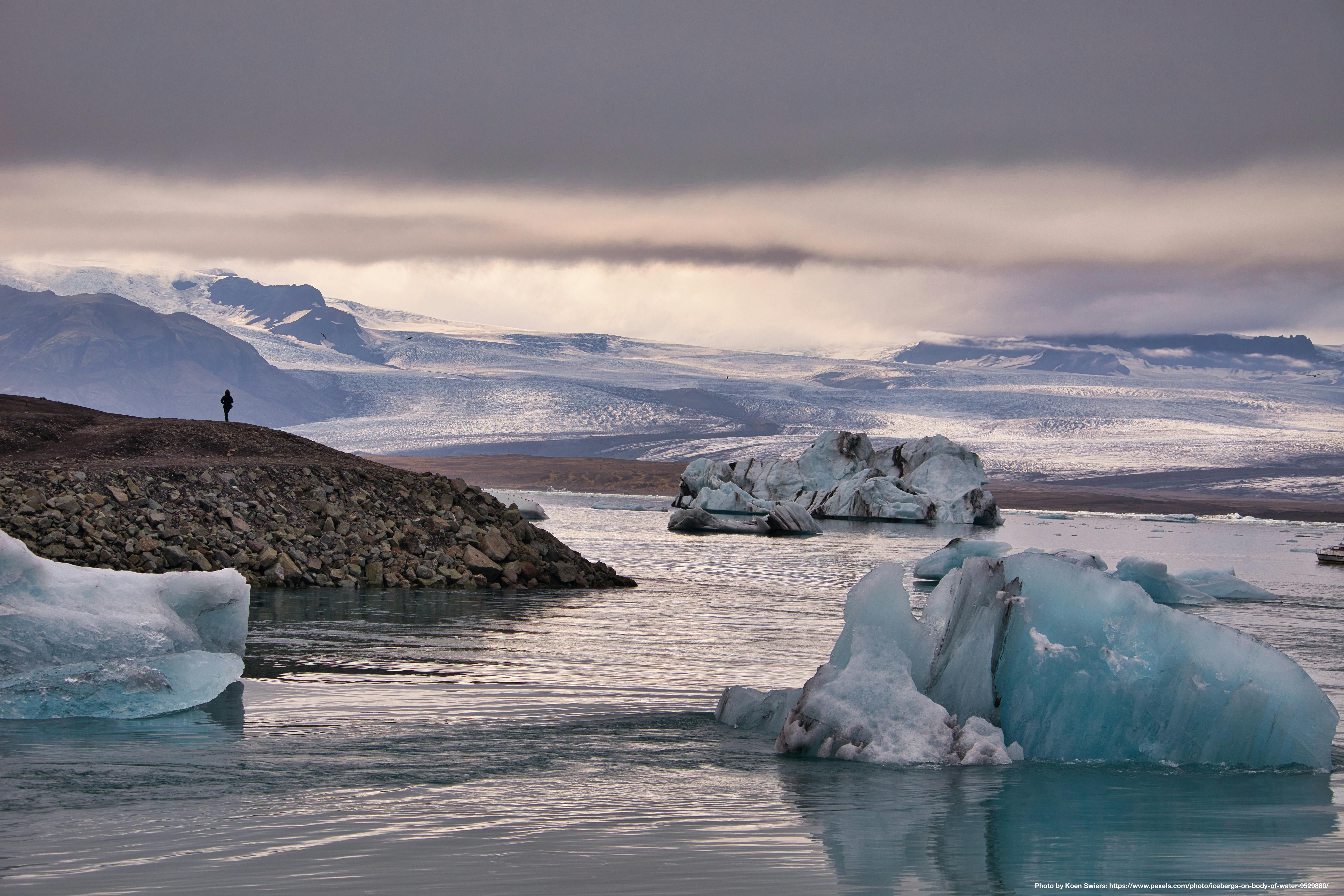 Photo by Koen Swiers: https://www.pexels.com/photo/icebergs-on-body-of-water-9529880/
