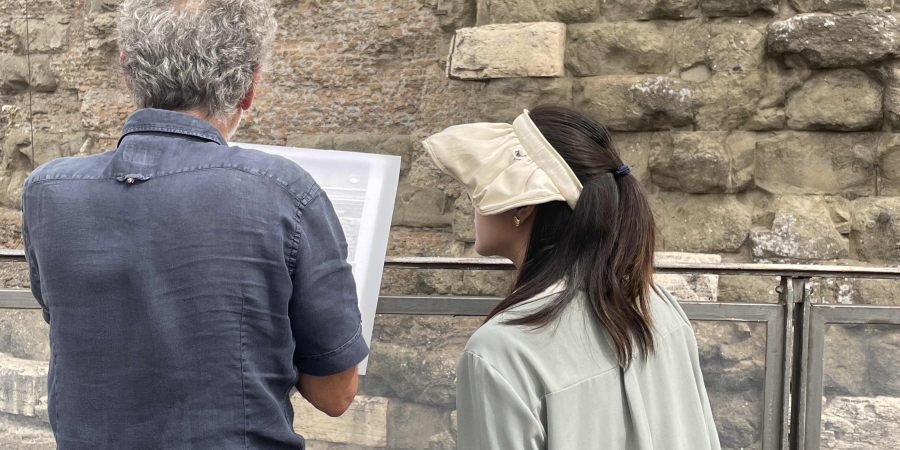 Atelier sur la documentation du patrimoine stratifié à Rome