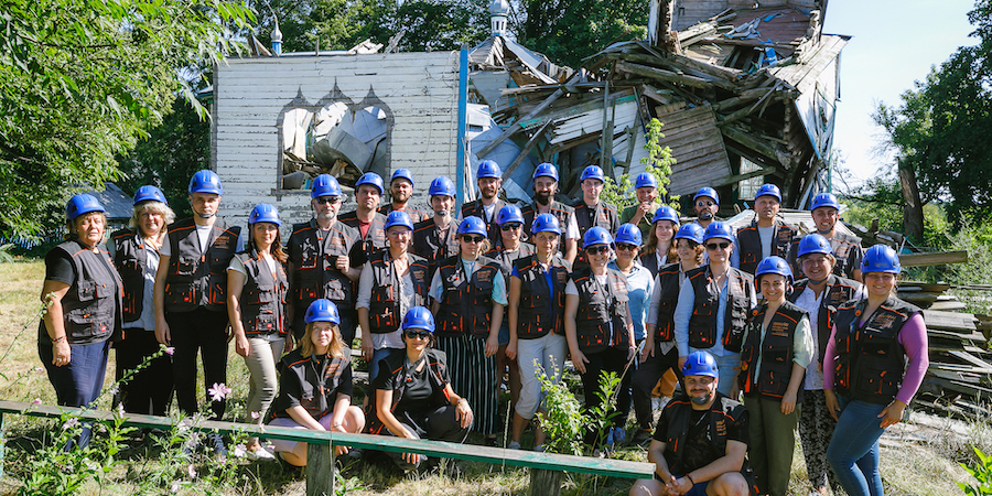 Ukraine gets its first National Team of Cultural First Aiders to support Cultural Recovery 