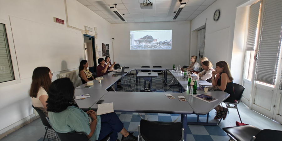 Une visite pour discuter de la protection des biens culturels en temps de crise