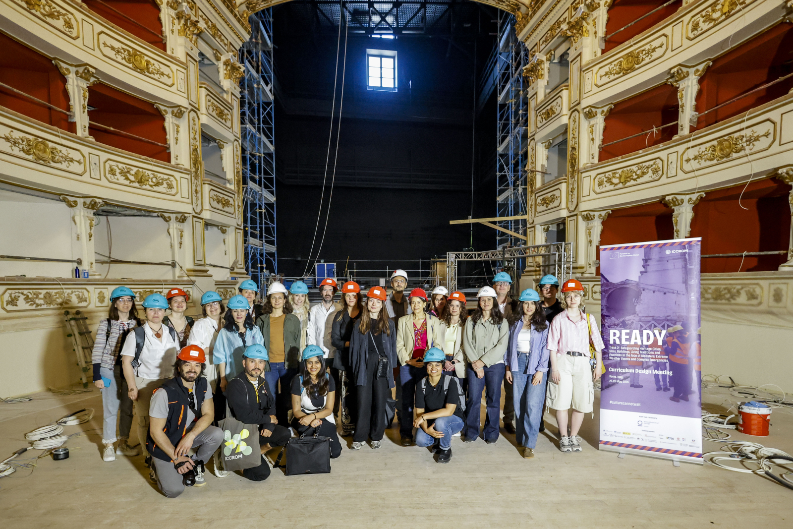 Building the next cohort of heritage risk managers: READY Track 2 curriculum takes shape in Rome
