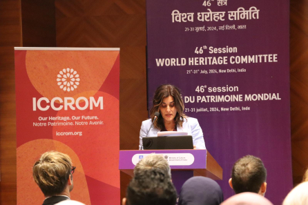 ICCROM at the 46th Session of the World Heritage Committee