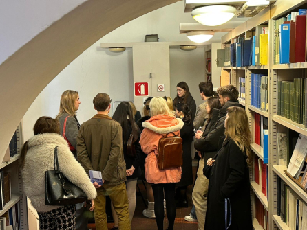 Visit from Cultural Diplomacy Master’s students