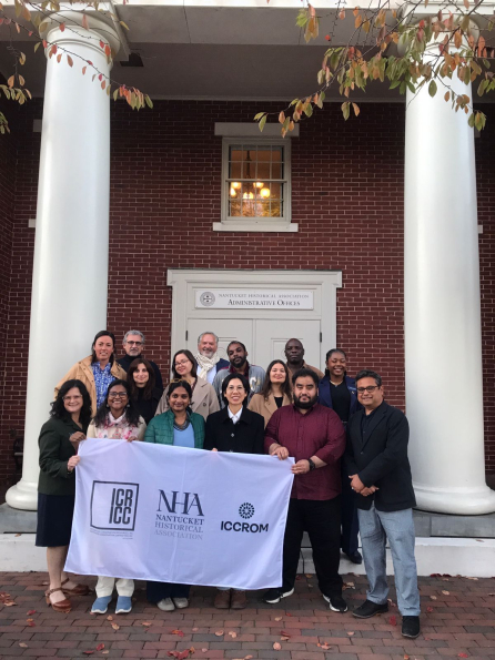 International training course on reducing risks and increasing resilience for sustainable built heritage concludes in Nantucket