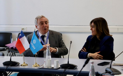 ICCROM Director-General Aruna Francesca Maria Gujral welcomed H.E. Ennio Vivaldi, Ambassador of Chile to Italy, and a Chilean delegation to ICCROM headquarters for a meeting dedicated to further advancing collaboration.